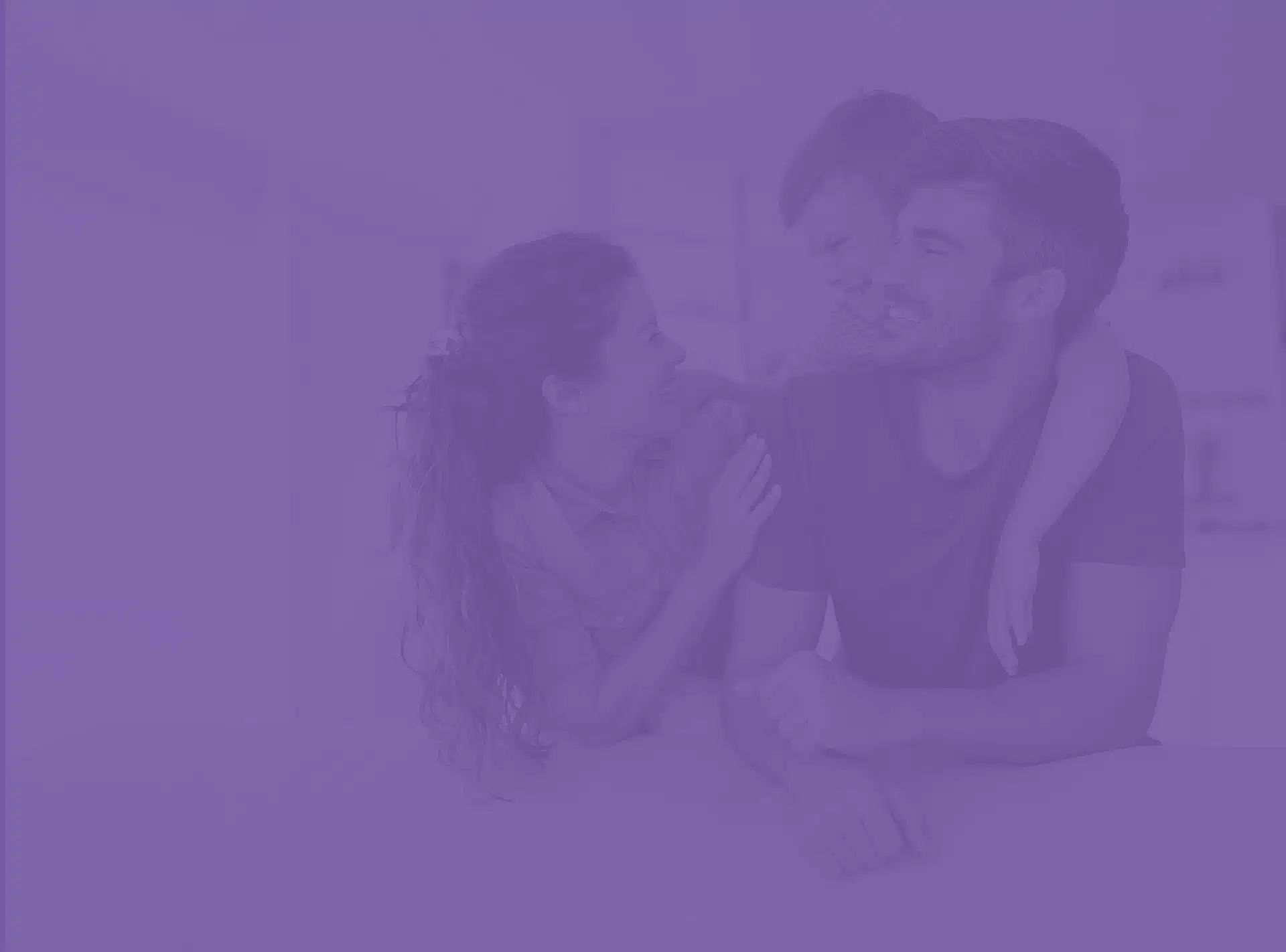two parents and their child photo